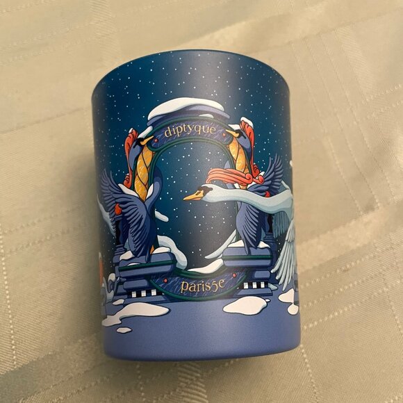 diptyque Ambre Plume Empty Candle Jar + Box - Picture 3 of 3